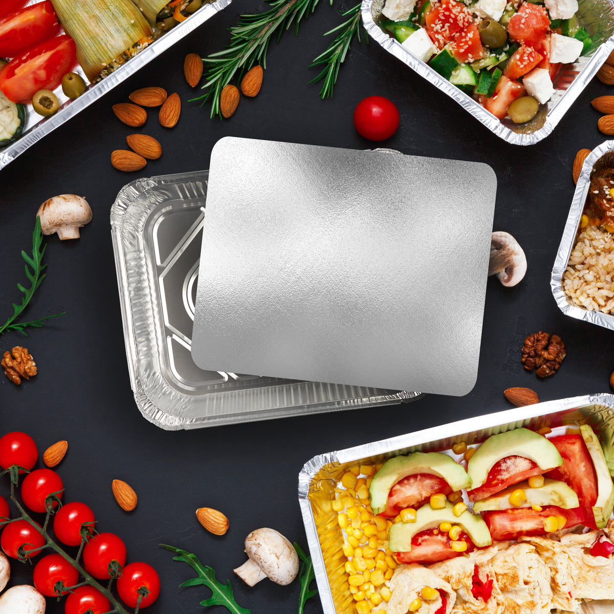 Large Foil Roasting Trays (32x26cm)