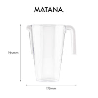 Clear Reusable Plastic Pitchers