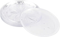 Clear Reusable Plastic Dessert Plates