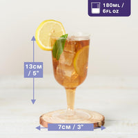 Reusable Plastic Drinkware Set – Martini, Wine & Champagne Glasses for Parties - 144 Pack