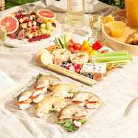 Large Reusable Plastic Serving Platters