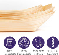 Biodegradable Wooden Bamboo Boats