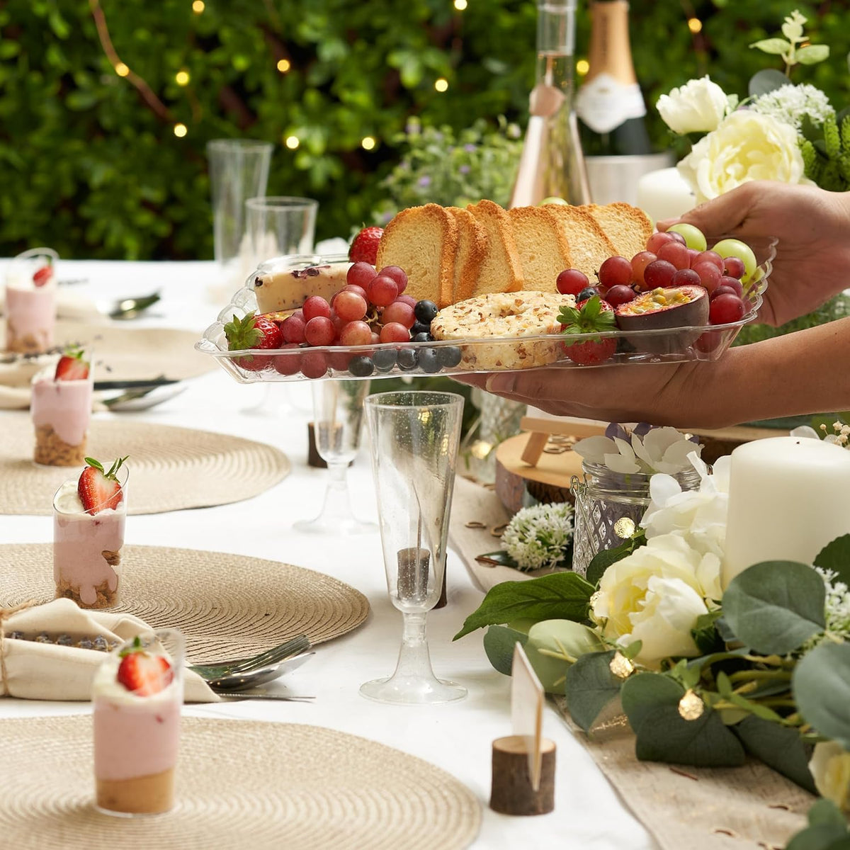 Dinnerware Dining Table Serving Bowls White Essential 9