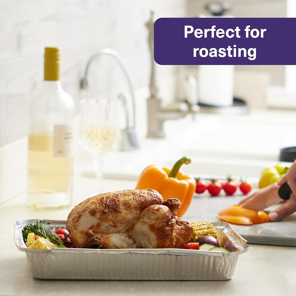 Foil Roasting Trays (31x21cm)