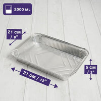 Foil Roasting Trays (31x21cm)