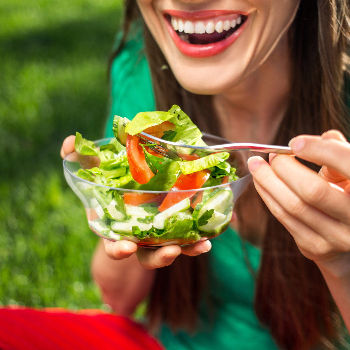 Reusable Clear Plastic Bowls (13cm)