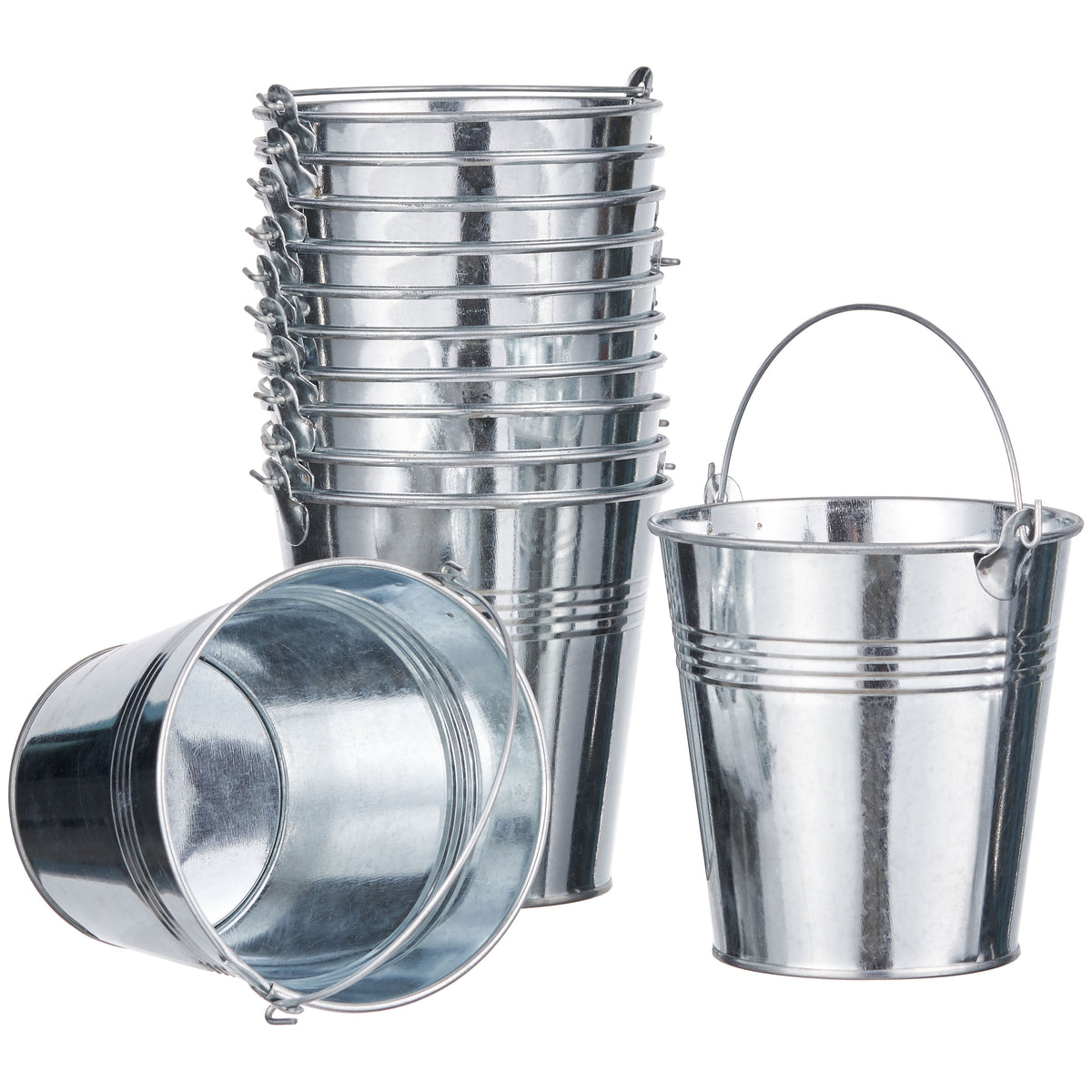 Decorative Mini Metal Buckets