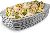 Large Reusable Aluminium Foil Party Serving Platters