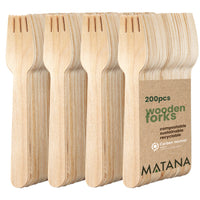 Premium Eco-Friendly Wooden Forks