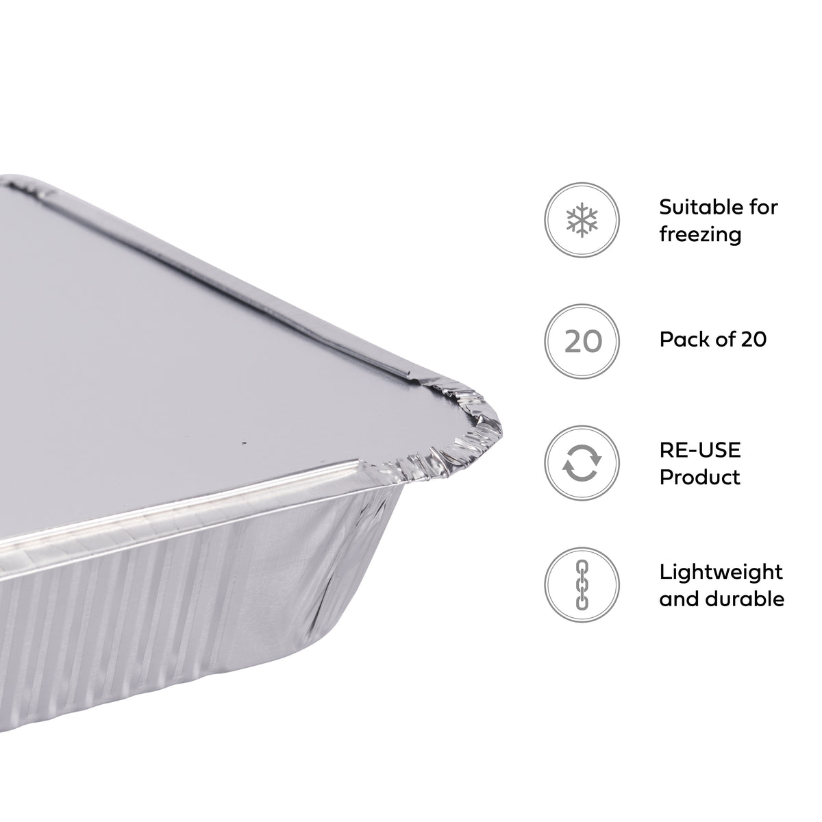 Large Foil Roasting Trays (32x26cm)