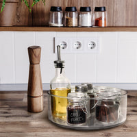 Lazy Susan Rotating Turntable Shelf Organiser