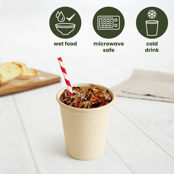 Biodegradable Sugarcane Cups