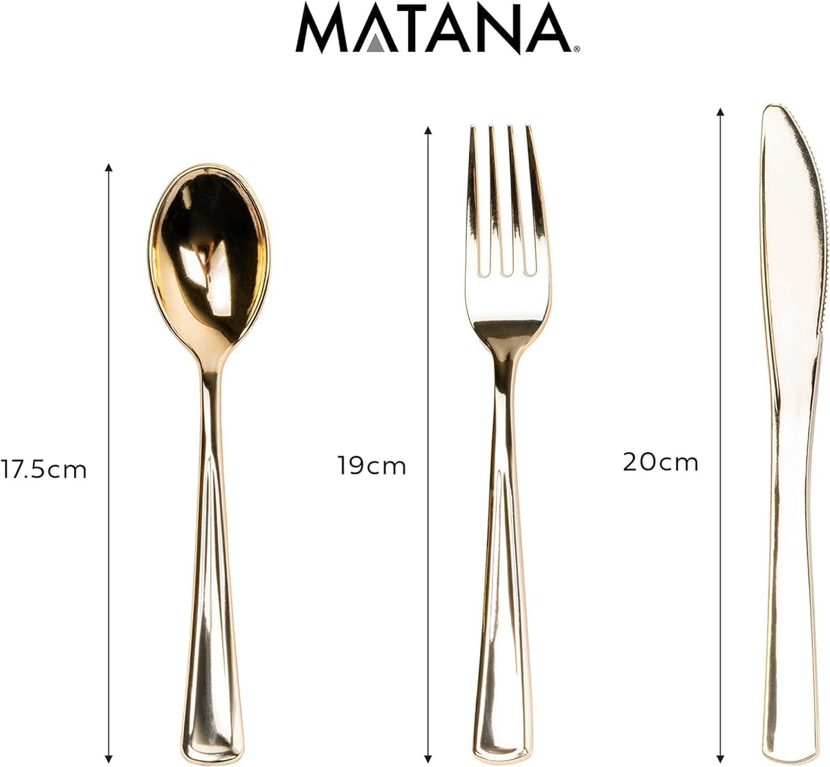 White & Gold Reusable Dinnerware Set - 360 Pack