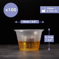 Plastic Bomb Shot Glasses (106ml)