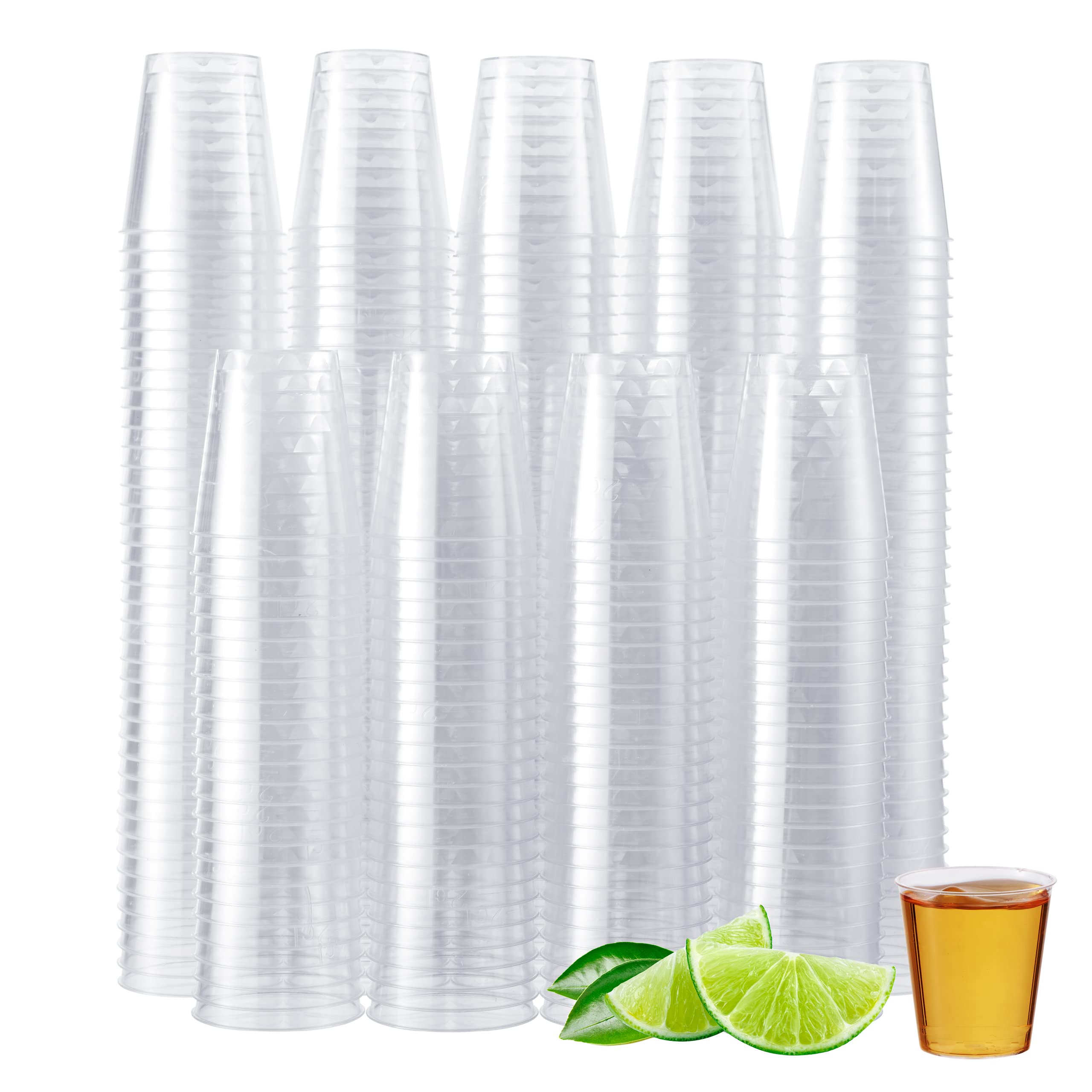 Bulk Clear Plastic Shot Glasses (30ml) – Matana
