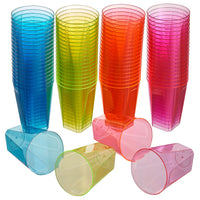 Neon Plastic Party Cups