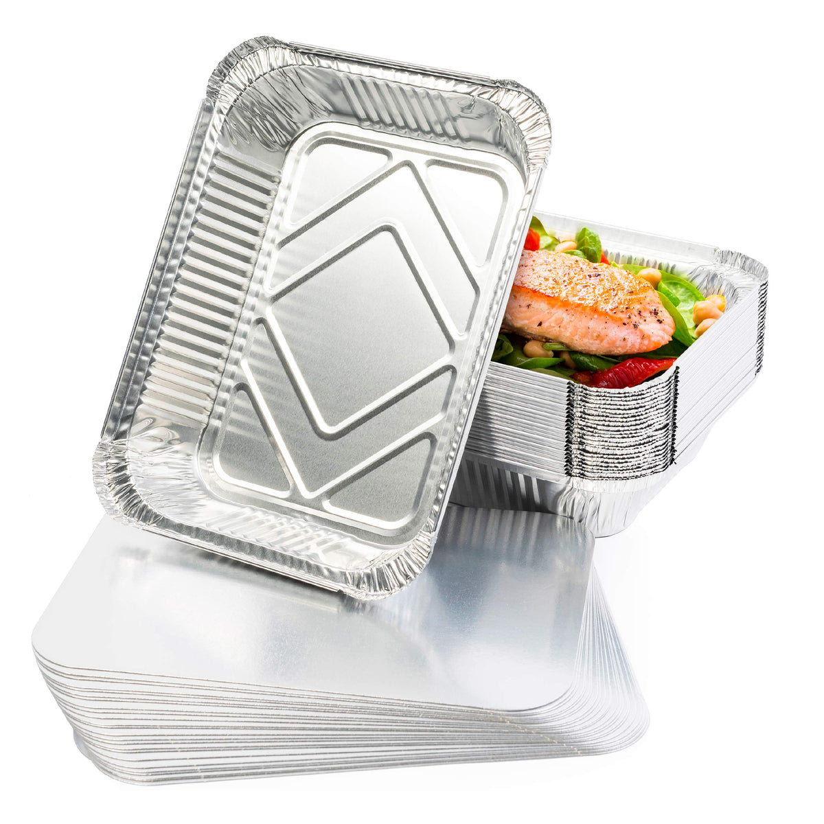 Foil Tray Containers with Lids